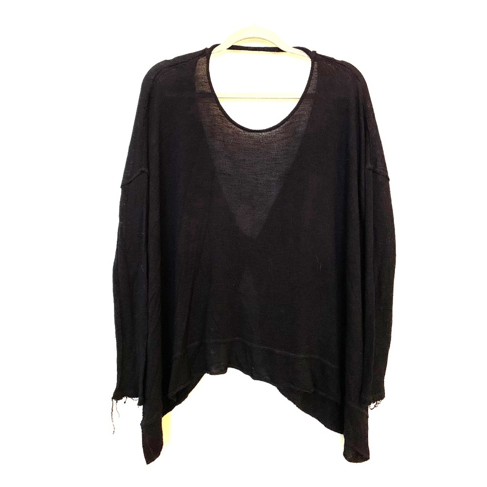 Free People Backless Sweater